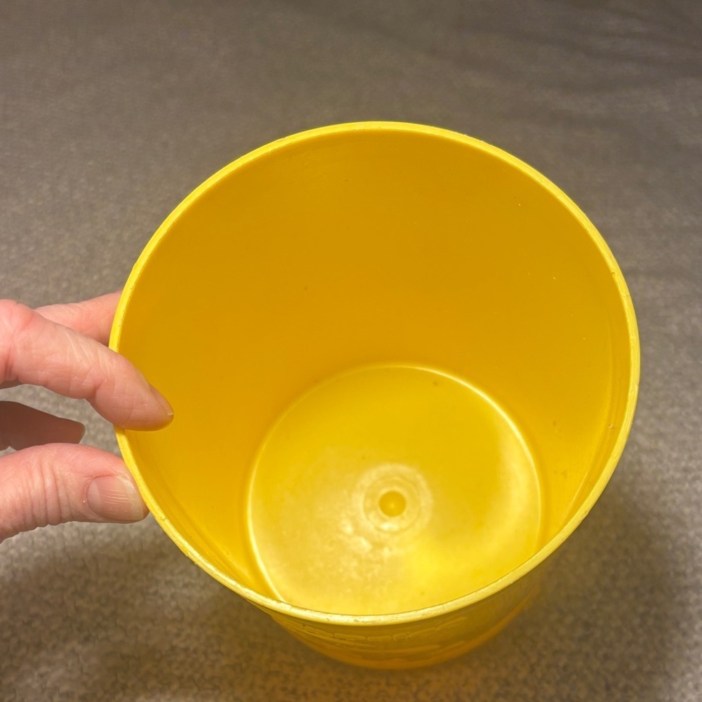 Fisher-Price Vintage Blue and Yellow Shape Sorter Toy - Picture 2 of 7